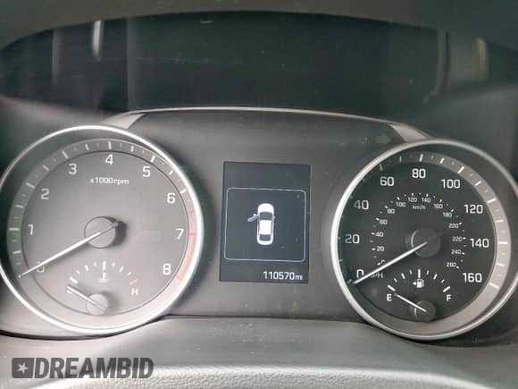 2017 Hyundai Elantra Limited with VIN KMHD84LFXHU190990, listed as a Copart auction lot 80413635 with 110,570 mi miles and Salvage title. Bid and sale history available at DreamBid. Image 9.