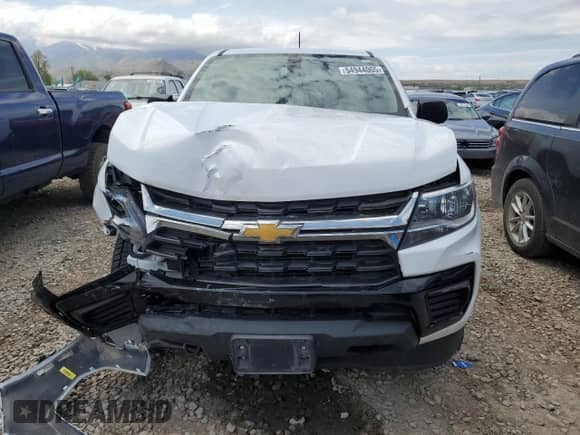 2021 Chevrolet Colorado 4WD Work Truck with VIN 1GCHTBEN1M1293398, listed as a Copart auction lot 54944005 with 65,253 mi miles and Salvage title. Bid and sale history available at DreamBid. Image 5.