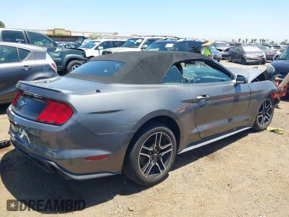 2021 Ford Mustang EcoBoost с VIN 1FATP8UH1M5123053, выставлен на аукционе IAAI как лот 42313559 с пробегом Не указан миль и . История ставок и продаж доступна на DreamBid. Изображение 4.