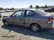 2002 Hyundai Accent z VIN KMHCF35G32U206522, wystawiony jako Copart lot #62509445 z przebiegiem 147 183 mil mil oraz Szkoda całkowita • Salvage title. Historia ofert i sprzedaży dostępna na DreamBid. Obrazek 2.