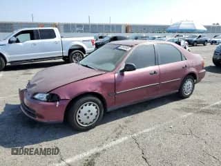 1994 Honda Civic with VIN 1HGEG8657RL041354, listed as a Copart auction lot 63344845 with 89,391 mi miles and Salvage title. Bid and sale history available at DreamBid. Image 1.