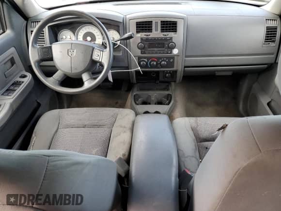 2007 Dodge Dakota SLT with VIN 1D7HW48P57S151513, listed as a Copart auction lot 86495985 with 170,024 mi miles and Salvage title. Bid and sale history available at DreamBid. Image 8.