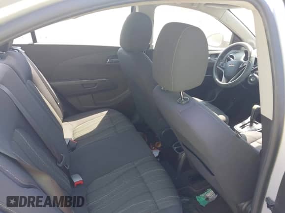 2014 Chevrolet Sonic LT with VIN 1G1JC5SHXE4186229, listed as a IAAI auction lot 43160341 with 111,303 mi miles and . Bid and sale history available at DreamBid. Image 8.