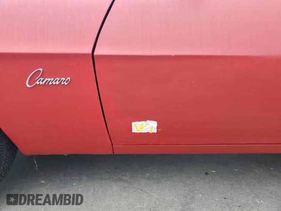 1969 Chevrolet Camaro с VIN 123379N533684, выставлен на аукционе Copart как лот 74764744 с пробегом 91 198 миль миль и Списание • Salvage title. История ставок и продаж доступна на DreamBid. Изображение 12.