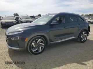 2020 Hyundai NEXO Limited with VIN KM8J84A62LU004180, listed as a Copart auction lot 75649044 with 39,509 mi miles and Salvage title. Bid and sale history available at DreamBid. Image 1.