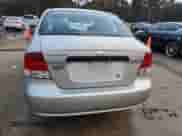 2005 Chevrolet Aveo LS with VIN KL1TD52675B308334, listed as a Copart auction lot 84377854 with Not provided miles and Salvage title. Bid and sale history available at DreamBid. Image 6.