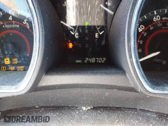 2008 Toyota Highlander with VIN JTEES41A182025371, listed as a IAAI auction lot 43546209 with 248,702 mi miles and . Bid and sale history available at DreamBid. Image 12.