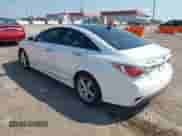 2015 Hyundai Sonata with VIN KMHEC4A45FA130554, listed as a IAAI auction lot 43214594 with 145,856 mi miles and . Bid and sale history available at DreamBid. Image 3.