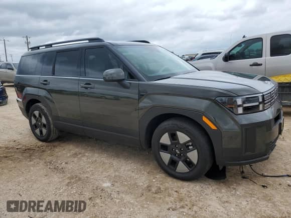 2025 Hyundai Santa Fe SEL with VIN 5NMP24G12SH041876, listed as a Copart auction lot 54260755 with 2,304 mi miles and Salvage title. Bid and sale history available at DreamBid. Image 4.