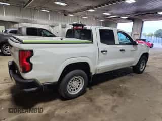 2023 Chevrolet Colorado 2WD Work Truck with VIN 1GCGSBEC5P1210721, listed as a Copart auction lot 85927945 with 18,334 mi miles and Clean title. Bid and sale history available at DreamBid. Image 3.