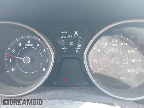 2012 Hyundai Elantra GLS z VIN 5NPDH4AE3CH108972, wystawiony jako IAAI lot #43147228 z przebiegiem 193 147 mil mil oraz . Historia ofert i sprzedaży dostępna na DreamBid. Obrazek 7.