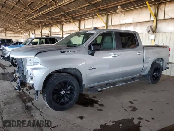 2020 Chevrolet Silverado 1500 RST with VIN 1GCUYEEL6LZ257965, listed as a Copart auction lot 84421115 with 58,915 mi miles and Clean title. Bid and sale history available at DreamBid. Image 1.