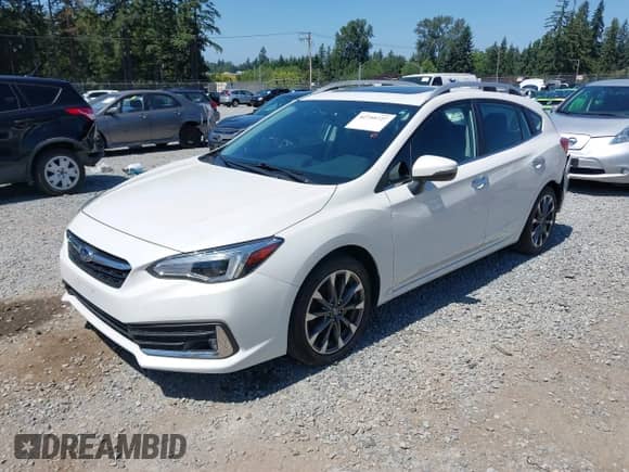 2022 Subaru Impreza Limited with VIN 4S3GTAU66N3725389, listed as a IAAI auction lot 42759727 with 26,547 mi miles and . Bid and sale history available at DreamBid. Image 2.