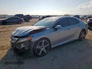 2019 Toyota Camry XSE z VIN 4T1BZ1HKXKU029636, wystawiony jako Copart lot #80381025 z przebiegiem 87 754 mil mil oraz Szkoda całkowita • Salvage title. Historia ofert i sprzedaży dostępna na DreamBid. Obrazek 1.
