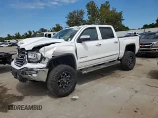 2018 GMC Sierra 1500 SLT z VIN 3GTU2NEC2JG241146, wystawiony jako Copart lot #71213235 z przebiegiem 116 305 mil mil oraz Szkoda całkowita • Salvage title. Historia ofert i sprzedaży dostępna na DreamBid. Obrazek 1.