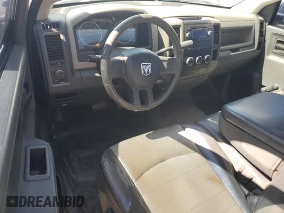 2010 Dodge 1500 ST with VIN 3D7JB1EK4AG177040, listed as a Copart auction lot 72756394 with 156,002 mi miles and Salvage title. Bid and sale history available at DreamBid. Image 8.