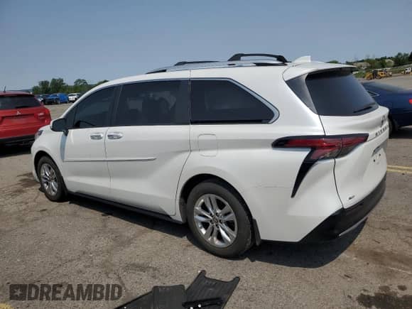 2023 Toyota Sienna Limited с VIN 5TDZSKFC9PS080842, выставлен на аукционе Copart как лот 59205595 с пробегом 40 598 миль миль и Списание • Salvage title. История ставок и продаж доступна на DreamBid. Изображение 2.