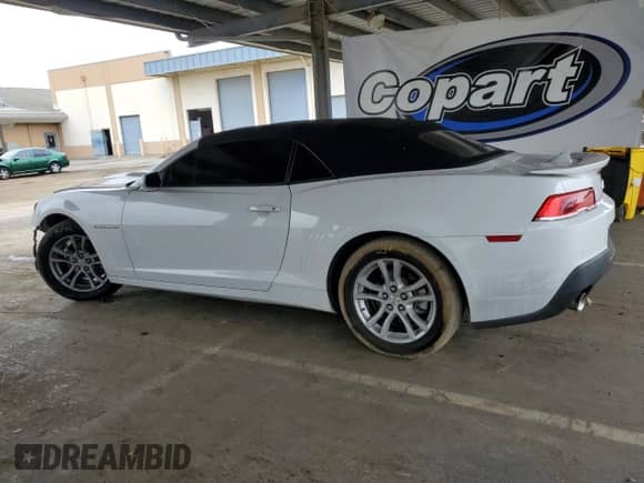 2015 Chevrolet Camaro LT с VIN 2G1FD3D32F9285165, выставлен на аукционе Copart как лот 80414365 с пробегом 170 498 миль миль и Списание • Salvage title. История ставок и продаж доступна на DreamBid. Изображение 2.