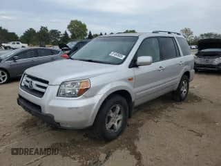 2007 Honda Pilot EX с VIN 5FNYF18497B005269, выставлен на аукционе Copart как лот 81483605 с пробегом 156 108 миль миль и Списание • Salvage title. История ставок и продаж доступна на DreamBid. Изображение 1.