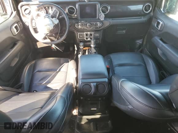 2023 Jeep Wrangler Sahara Altitude with VIN 1C4HJXEG5PW618713, listed as a Copart auction lot 48516485 with 22,293 mi miles and Salvage title. Bid and sale history available at DreamBid. Image 8.