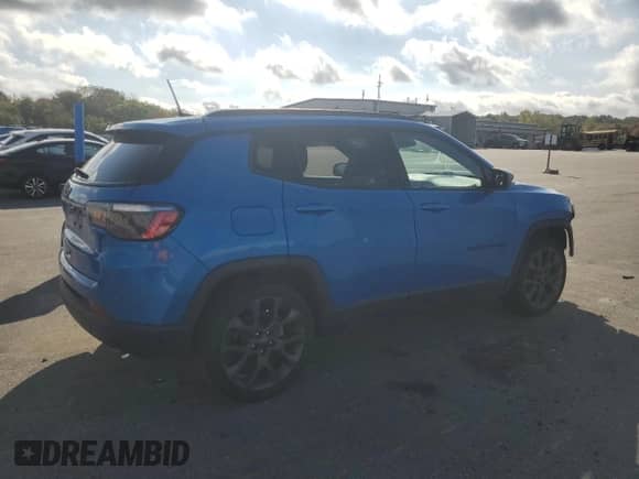 2021 Jeep Compass 80th Anniversary with VIN 3C4NJCEB4MT538353, listed as a Copart auction lot 85693435 with 81,766 mi miles and Clean title. Bid and sale history available at DreamBid. Image 3.