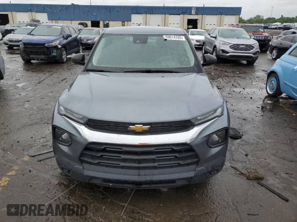 2022 Chevrolet TrailBlazer LS with VIN KL79MMS22NB074014, listed as a Copart auction lot 69014765 with 50,953 mi miles and Clean title. Bid and sale history available at DreamBid. Image 5.