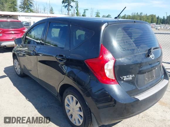 2015 Nissan Note S with VIN 3N1CE2CP0FL410640, listed as a IAAI auction lot 42370242 with 141,408 mi miles and . Bid and sale history available at DreamBid. Image 3.