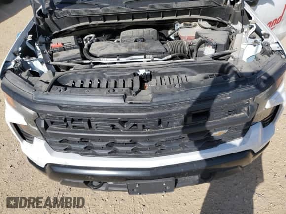 2023 Chevrolet Silverado 1500 Work Truck with VIN 3GCPDAEK4PG305607, listed as a Copart auction lot 48935655 with 10,480 mi miles and Salvage title. Bid and sale history available at DreamBid. Image 11.