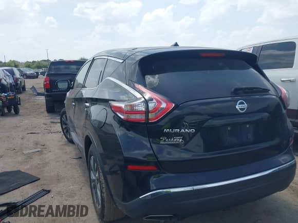 2016 Nissan Murano S with VIN 5N1AZ2MG7GN105916, listed as a IAAI auction lot 42748556 with 163,631 mi miles and . Bid and sale history available at DreamBid. Image 3.