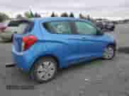 2017 Chevrolet Spark LS with VIN KL8CB6SA1HC747688, listed as a Copart auction lot 72054015 with 76,504 mi miles and Salvage title. Bid and sale history available at DreamBid. Image 3.
