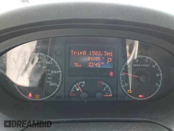 2018 Ram ProMaster Cargo z VIN 3C6TRVCG9JE124891, wystawiony jako Copart lot #58913345 z przebiegiem 89 285 mil mil oraz Szkoda całkowita • Salvage title. Historia ofert i sprzedaży dostępna na DreamBid. Obrazek 9.