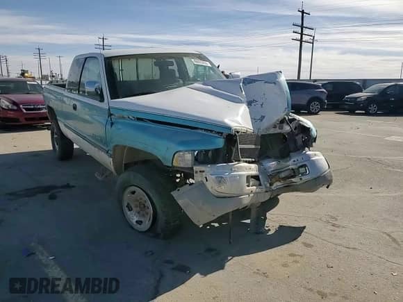 1996 Dodge 2500 with VIN 1B7KF23Z1TJ132910, listed as a Copart auction lot 48693455 with 253,645 mi miles and Salvage title. Bid and sale history available at DreamBid. Image 11.