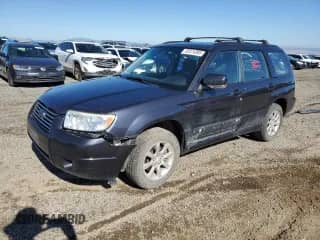 2008 Subaru Forester X with VIN JF1SG65648H717069, listed as a Copart auction lot 55574385 with 117,494 mi miles and Clean title. Bid and sale history available at DreamBid. Image 1.