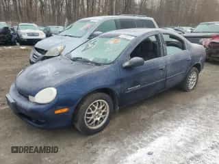 2000 Dodge Neon Highline z VIN 1B3ES46C9YD827056, wystawiony jako Copart lot #42399875 z przebiegiem Nie podano mil oraz Szkoda całkowita • Salvage title. Historia ofert i sprzedaży dostępna na DreamBid. Obrazek 1.