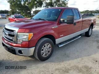 2013 Ford F-150 XL with VIN 1FTVX1CT7DKD40284, listed as a Copart auction lot 73941434 with Not provided miles and Salvage title. Bid and sale history available at DreamBid. Image 1.
