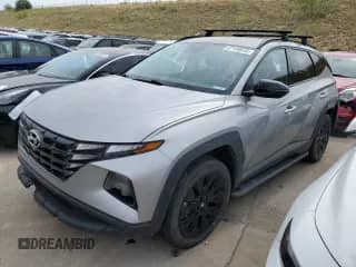 2023 Hyundai Tucson XRT with VIN KM8JFCAE4PU177115, listed as a Copart auction lot 67120635 with 42,406 mi miles and Salvage title. Bid and sale history available at DreamBid. Image 1.