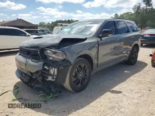 2023 Dodge Durango R/T Plus с VIN 1C4SDHCT5PC616903, выставлен на аукционе Copart как лот 52635365 с пробегом 61 423 миль миль и Списание • Salvage title. История ставок и продаж доступна на DreamBid. Изображение 1.