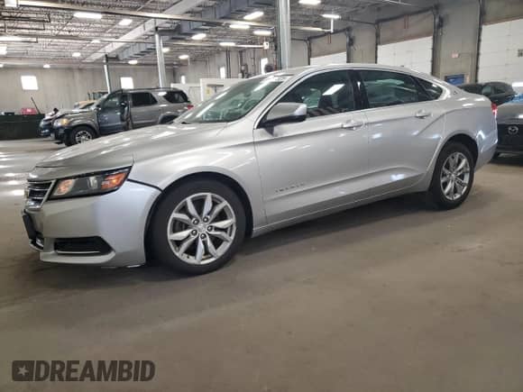 2016 Chevrolet Impala LT with VIN 2G1115S38G9126329, listed as a Copart auction lot 81919325 with 126,630 mi miles and Salvage title. Bid and sale history available at DreamBid. Image 1.