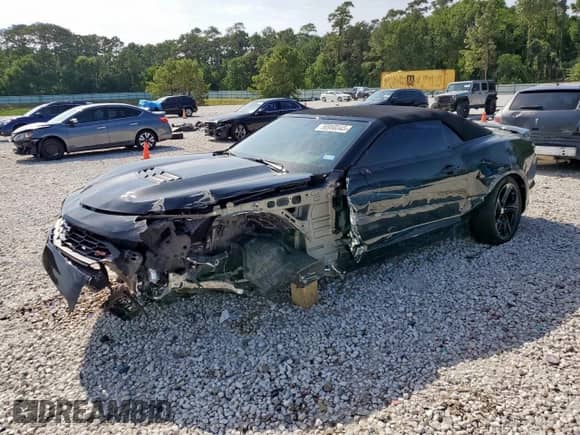 2023 Chevrolet Camaro LT1 z VIN 1G1FF3D76P0119918, wystawiony jako Copart lot #56950345 z przebiegiem 34 827 mil mil oraz Szkoda całkowita • Salvage title. Historia ofert i sprzedaży dostępna na DreamBid. Obrazek 1.