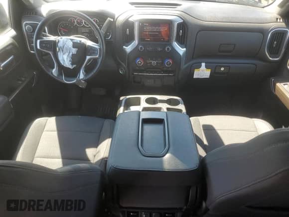 2022 Chevrolet Silverado 1500 LT with VIN 1GCPYJEK1NZ217521, listed as a Copart auction lot 56142645 with 22,374 mi miles and Salvage title. Bid and sale history available at DreamBid. Image 8.