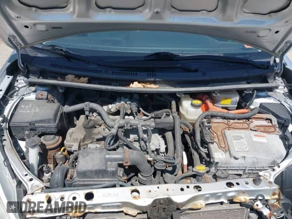 2012 Toyota Prius One with VIN JTDKDTB36C1014067, listed as a IAAI auction lot 42396008 with 171,889 mi miles and . Bid and sale history available at DreamBid. Image 10.