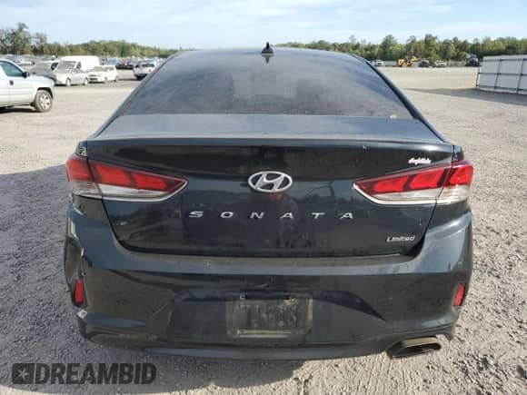 2018 Hyundai Sonata SEL with VIN 5NPE34AF0JH597078, listed as a Copart auction lot 85495585 with 101,970 mi miles and Salvage title. Bid and sale history available at DreamBid. Image 6.