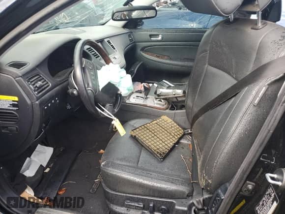 2011 Hyundai Genesis with VIN KMHGC4DF6BU116418, listed as a Copart auction lot 80343245 with Not provided miles and Salvage title. Bid and sale history available at DreamBid. Image 7.