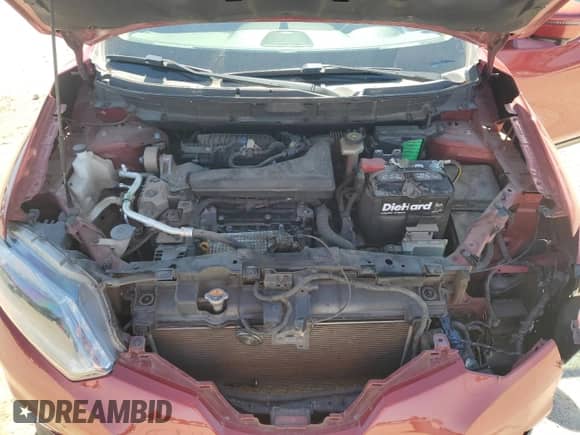 2016 Nissan Rogue SV with VIN KNMAT2MTXGP669664, listed as a Copart auction lot 86286145 with 203,466 mi miles and Salvage title. Bid and sale history available at DreamBid. Image 12.