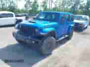 2021 Jeep Wrangler Unlimited Rubicon 392 with VIN 1C4JJXSJ8MW677722, listed as a IAAI auction lot 42698657 with 42,417 mi miles and . Bid and sale history available at DreamBid. Image 2.