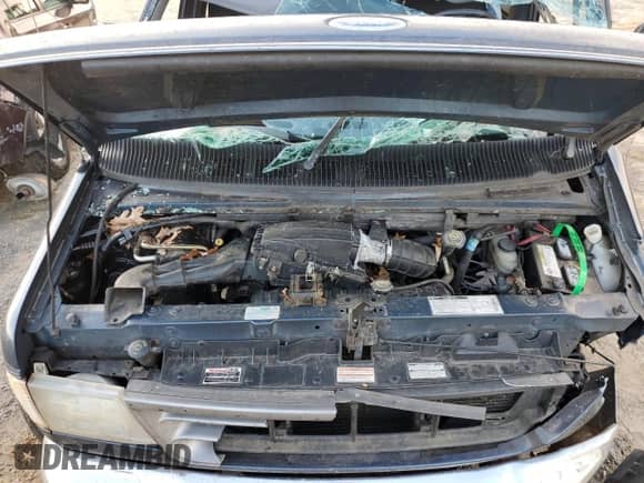 1996 Ford Econoline Cargo with VIN 1FDEE14H2THB04228, listed as a Copart auction lot 85051754 with Not provided miles and Salvage title. Bid and sale history available at DreamBid. Image 12.