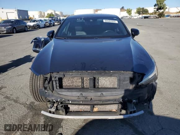 2019 Volvo S60 R-Design with VIN 7JR102FM5KG004275, listed as a Copart auction lot 80582855 with 78,474 mi miles and Salvage title. Bid and sale history available at DreamBid. Image 5.