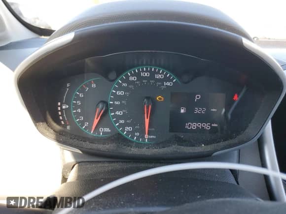 2018 Chevrolet Sonic LT z VIN 1G1JG6SH9J4111641, wystawiony jako Copart lot #49404545 z przebiegiem 108 996 mil mil oraz Szkoda całkowita • Salvage title. Historia ofert i sprzedaży dostępna na DreamBid. Obrazek 9.