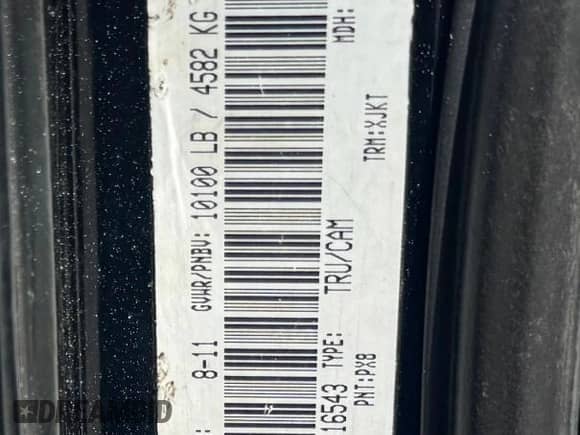 2012 Dodge RAM с VIN 3C63D3FL8CG116543, выставлен на аукционе Copart как лот 58754755 с пробегом Не указан миль и Чистый • Clean title. История ставок и продаж доступна на DreamBid. Изображение 10.