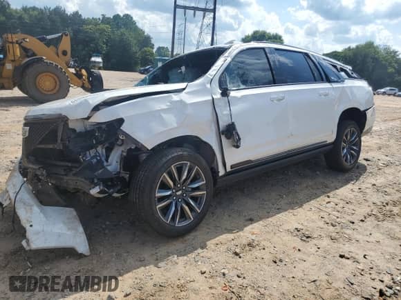 2021 Cadillac Escalade ESV Sport с VIN 1GYS4PKL2MR303029, выставлен на аукционе Copart как лот 66898995 с пробегом Не указан миль и Списание • Salvage title. История ставок и продаж доступна на DreamBid. Изображение 1.